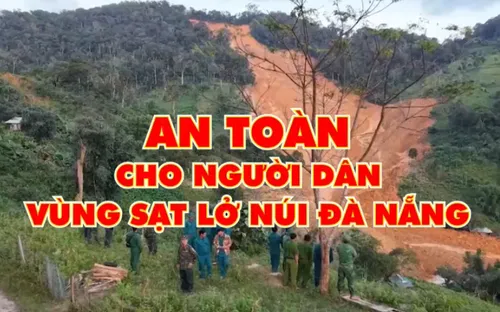 An toàn cho người dân vùng sạt lở núi Đà Nẵng