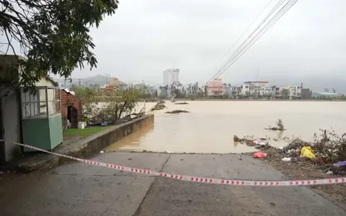 Gia Lai: Ngập lụt tại một số khu vực thấp trũng