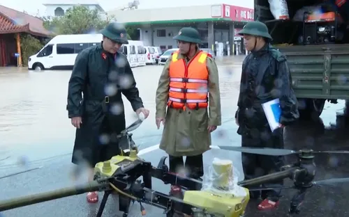 Quân khu 5 chỉ đạo khẩn các địa phương ứng phó lũ lụt