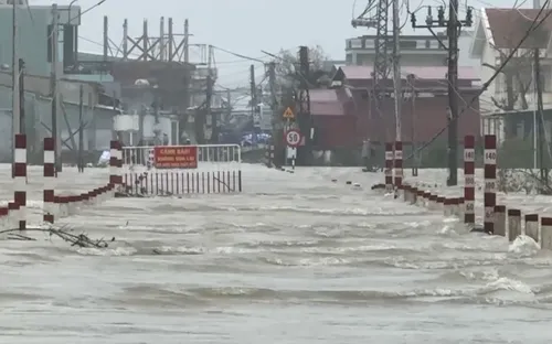 Gia Lai: Vùng thấp trũng vẫn còn ngập sâu