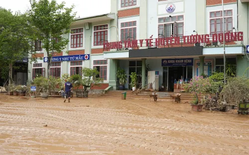 Nghệ An: Khôi phục cơ sở y tế ở vùng cao bị thiệt hại do thiên tai