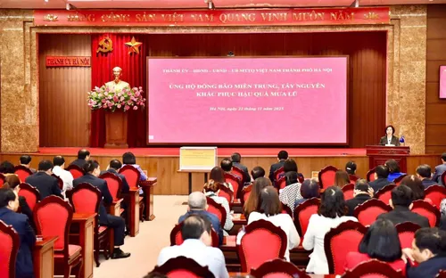 TP Hà Nội hỗ trợ các tỉnh miền Trung Tây Nguyên khắc phục hậu quả mưa lũ