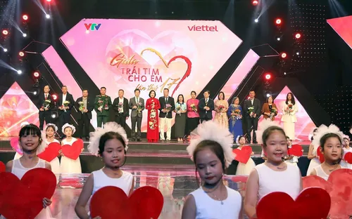 Gala Trái tim cho em: 17 năm bền bỉ nâng đỡ từng trái tim nhỏ bé