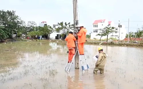 Nam Trung bộ nỗ lực cấp điện cơ bản hôm nay