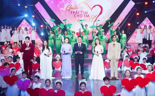 Gala 17 năm Trái tim cho em: Gần 7.600 trái tim hồi sinh - Phép màu từ những vòng tay nhân ái