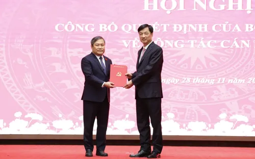 Ông Vũ Đại Thắng giữ chức Phó Bí thư Thành ủy Hà Nội, Chủ tịch UBND TP Hà Nội