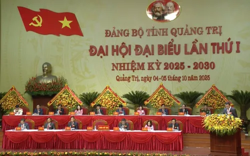 Khai mạc Đại hội đại biểu Đảng bộ tỉnh Quảng Trị lần thứ nhất