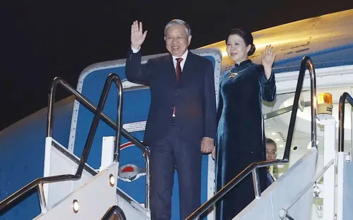 Tổng Bí thư Tô Lâm và Phu nhân kết thúc tốt đẹp chuyến thăm cấp Nhà nước tới Lào