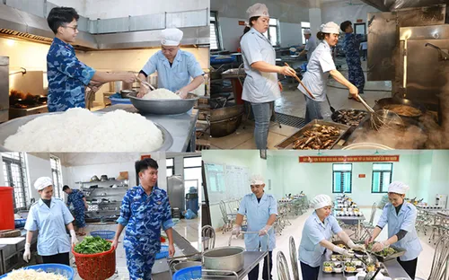 Những "anh nuôi" Cảnh sát biển: Lặng thầm giữ lửa, nuôi dưỡng sức mạnh từ hậu phương