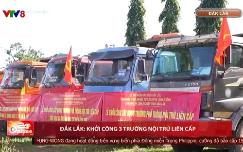 Đắk Lắk: Khởi công 3 điểm trường tại các xã biên giới