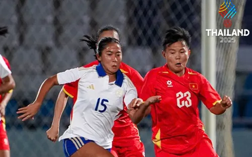 Highlights ĐT nữ Philippines 1-0 ĐT nữ Việt Nam | Bảng B SEA Games 33

