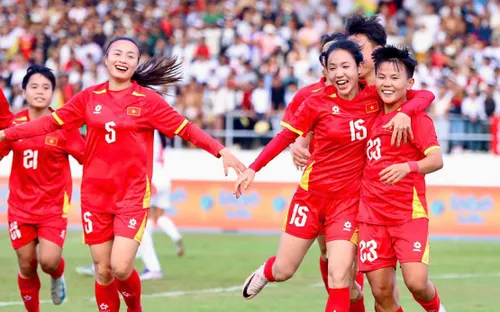 Thắng thuyết phục ĐT nữ Myanmar, tuyển nữ Việt Nam vào bán kết SEA Games 33 với ngôi nhất bảng