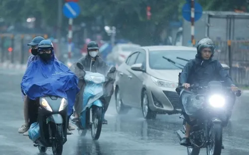 Thời tiết đêm 15/12: Nhiều khu vực mưa dông