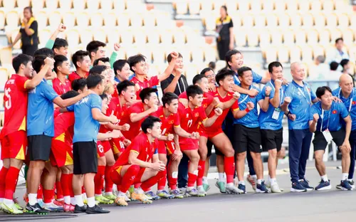 Thắng kịch tính U22 Philippines, U22 Việt Nam thẳng tiến chung kết SEA Games 33