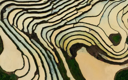 Mường Hum mùa nước đổ: Những nấc thang lên thiên đường dát bạc