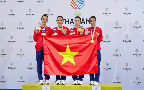 Thể thao Việt Nam vượt ngưỡng 63 Huy chương Vàng, vững vàng vị thế Top 3 SEA Games 33