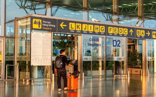 Hướng dẫn check-in nhanh tại nhà ga T2 Nội Bài sau mở rộng