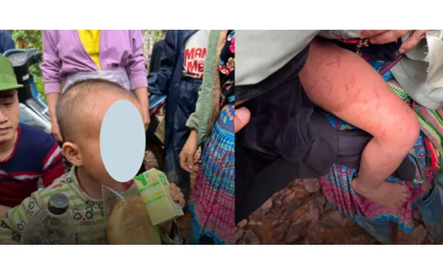 Xuyên đêm mưa rét tìm kiếm cháu bé 4 tuổi lạc trong rừng