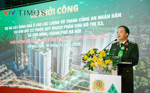 Bộ Công an khởi công dự án nhà ở cho lực lượng vũ trang tại Hà Nội