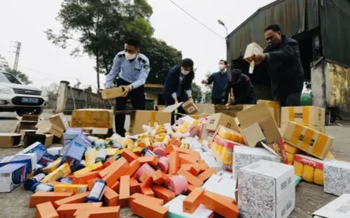 Cao điểm ra quân chống hàng giả Tết