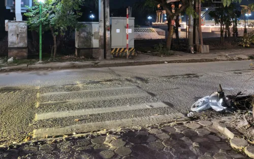 Công an Hà Nội tìm người chứng kiến vụ tai nạn trên đường Kim Giang