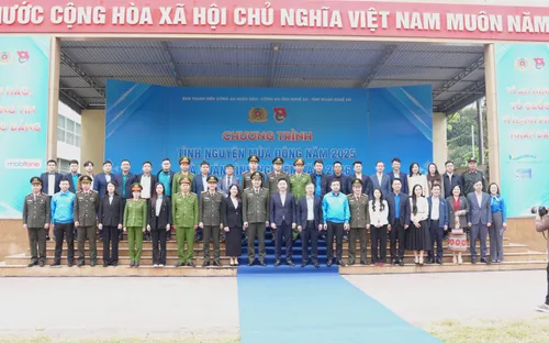 Chương trình Tình nguyện mùa Đông năm 2025 - Xuân tình nguyện năm 2026 tại Nghệ An