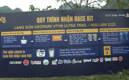 Sẵn sàng cho giải chạy "Lang Son Geopark VTV8 Ultra Trail – Hữu Liên 2025"