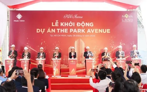 The Park Avenue đẩy mạnh thi công sau khi được tháo gỡ "nút thắt" pháp lý