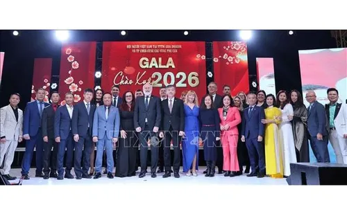 Gala "Chào Xuân 2026" - điểm hẹn ấm áp của cộng đồng người Việt tại CH Czech