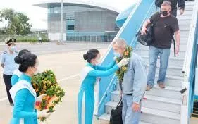 TP.HCM đón những đoàn khách quốc tế đầu tiên xông đất năm 2026