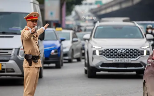CSGT Hà Nội bảo đảm an toàn tuyệt đối, an toàn giao thông dịp Tết 2026