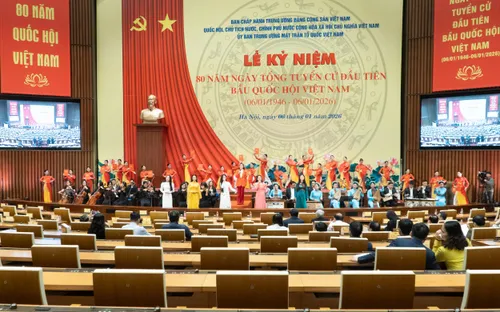 THTT Lễ kỷ niệm 80 năm Ngày Tổng tuyển cử đầu tiên bầu Quốc hội Việt Nam