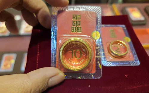 Giá vàng nhẫn tiếp tục tăng đến 1,2 triệu đồng/lượng