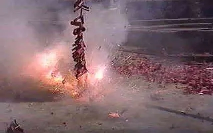 Đốt pháo mừng tân gia, một người dân ở Quảng Ninh đối diện mức phạt 40 triệu đồng