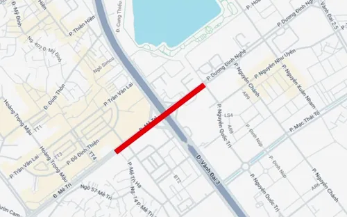 Hà Nội làm hầm chui 6 làn tại nút giao Dương Đình Nghệ - Vành đai 3