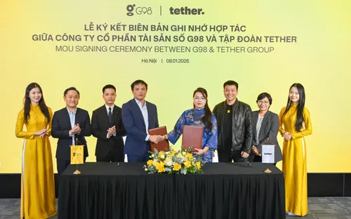 G-Group, Ninety Eight thành lập liên doanh G98 trong lĩnh vực tài sản số, ký hợp tác quốc tế với Tether