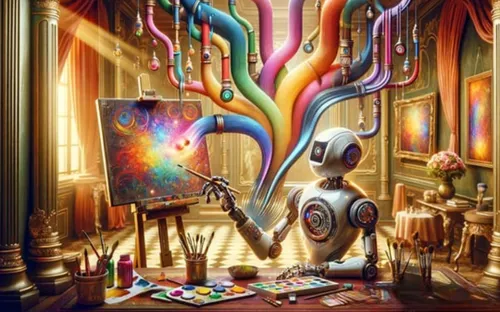 Trí tuệ nhân tạo và nghệ thuật: Khi thuật toán cầm bút vẽ