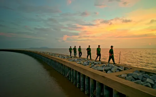 Vườn quốc gia Mũi Cà Mau trước thách thức biến đổi khí hậu