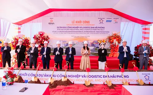 Hải Phòng khởi công khu công nghiệp và logistic xanh, thông minh
