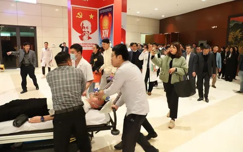 Bộ Y tế diễn tập quy mô lớn, sẵn sàng bảo đảm công tác y tế phục vụ Đại hội XIV của Đảng