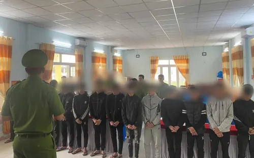 Khởi tố 21 đối tượng gây rối trật tự công cộng tại Quảng Ngãi