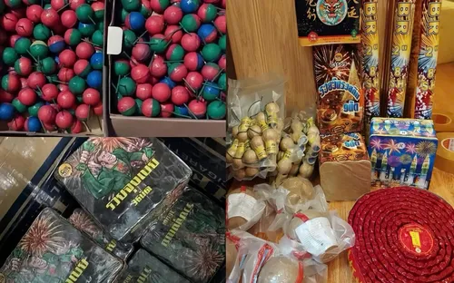 Bắt giữ đối tượng buôn bán trái phép gần 8kg pháo hoa nổ tại Hà Nội