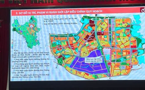 Hà Nội điều chỉnh quy hoạch ô đất gần 44ha ở Vĩnh Thanh, hình thành khu đô thị TOD 18.000 dân