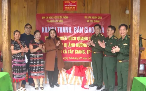 15 ngày thần tốc hoàn thành mái ấm vùng biên