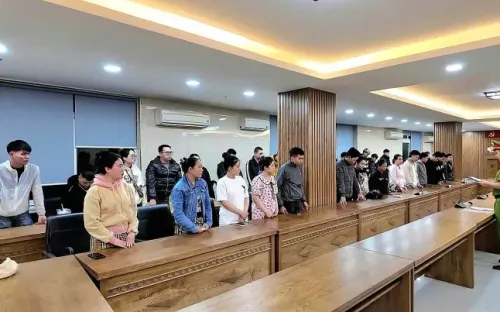 Công an Đà Nẵng triệt phá đường dây mua bán tài khoản ngân hàng, bắt giữ 35 người