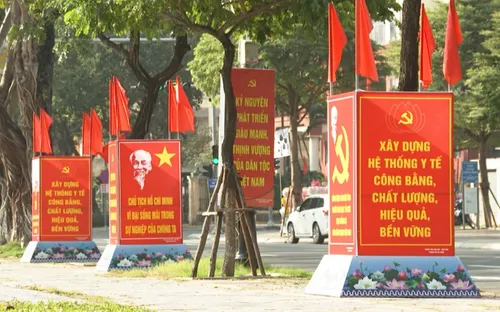 Đà Nẵng rực rỡ cờ hoa chào mừng Đại hội Đảng lần thứ XIV