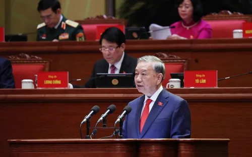 BÁO CÁO VỀ CÁC VĂN KIỆN TRÌNH ĐẠI HỘI XIV ĐẢNG CỘNG SẢN VIỆT NAM