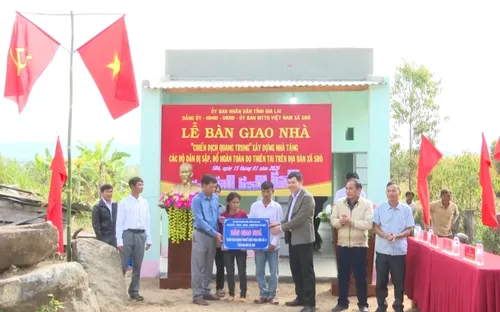 Niềm vui trong những ngôi nhà mới