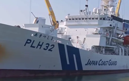 Tàu lực lượng Bảo vệ bờ biển Nhật Bản thăm TP. Đà Nẵng