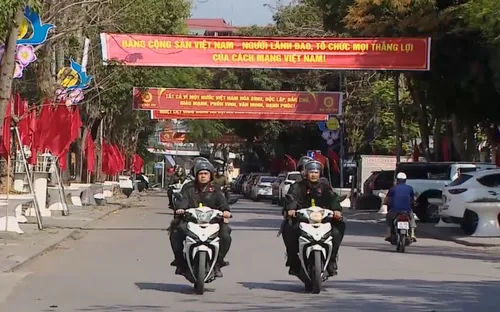 Đảm bảo an ninh tuyệt đối trong thời gian diễn ra Đại hội Đảng